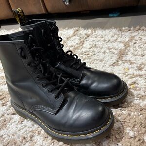 Dr. Martens Black Combat Boots
